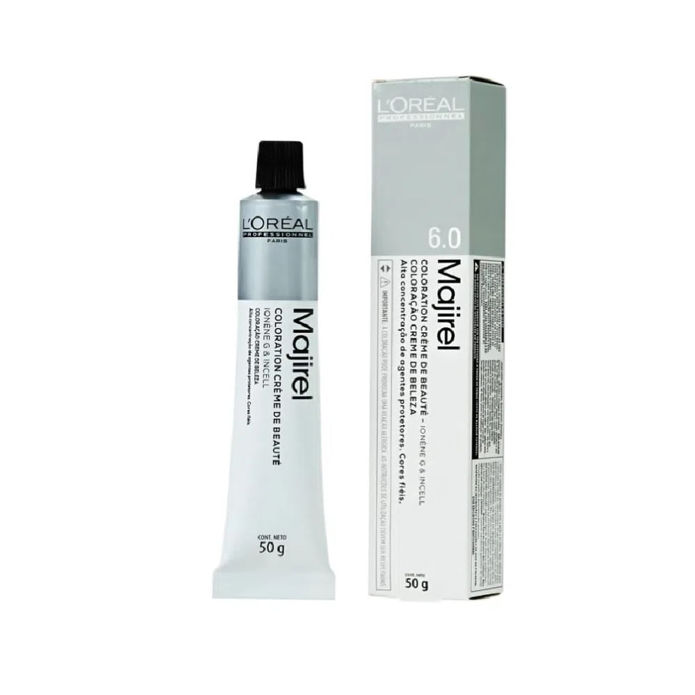 Tintura Creme Majirel Louro Escuro Natural Profundo 6.0