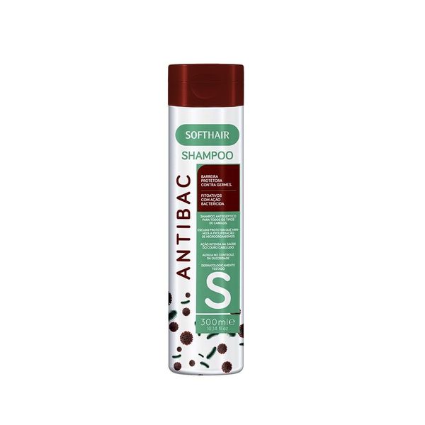 Shampoo Soft Hair Antibac Proteção Intensa 300ml