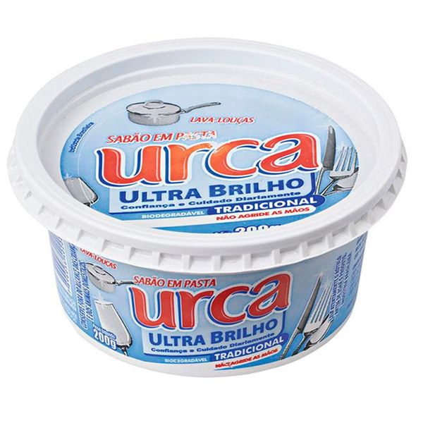 Sabão Em Pasta Urca Tradicional 200g