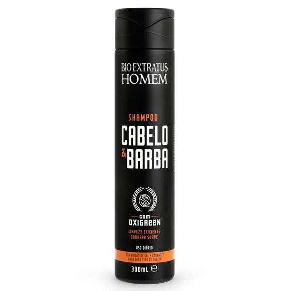 Shampoo Bio Extratus Homem Cabelo E Barba 300ml