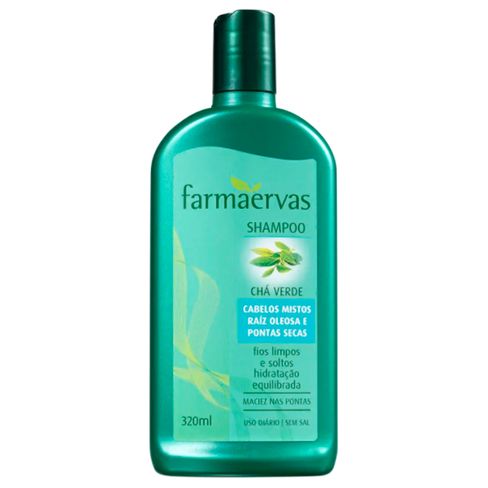 Shampoo Farmaervas Chá Verde 320ml