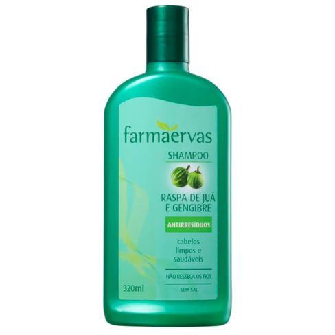 Shampoo Farmaervas Juá E Gengibre 320ml