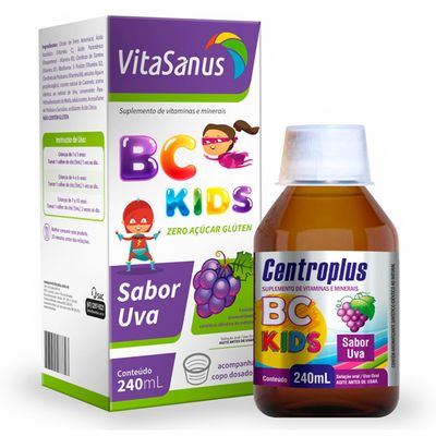 Suplemento Alimentar Liquido Kids Vitamina BC Vitasanus 240ml