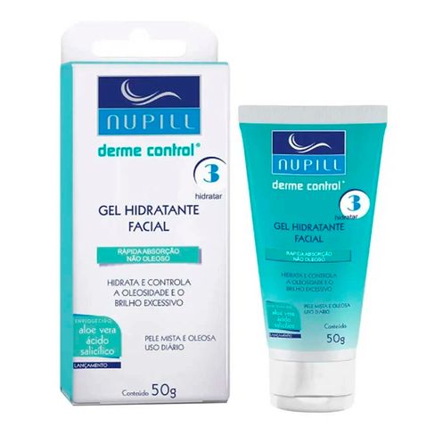 Gel Facial Hidratante Nupill Derme Control 50g
