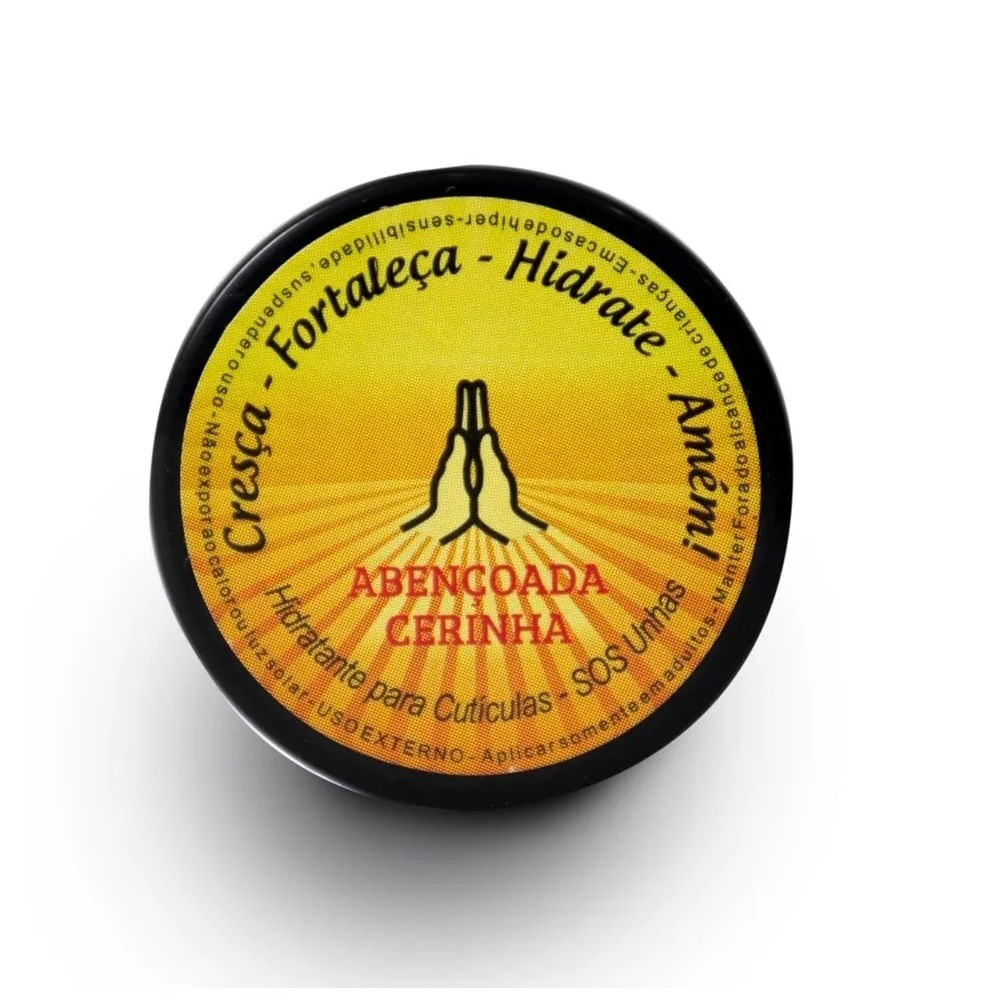 Cera De Tratamento Top Beauty SOS Unha Abençoada