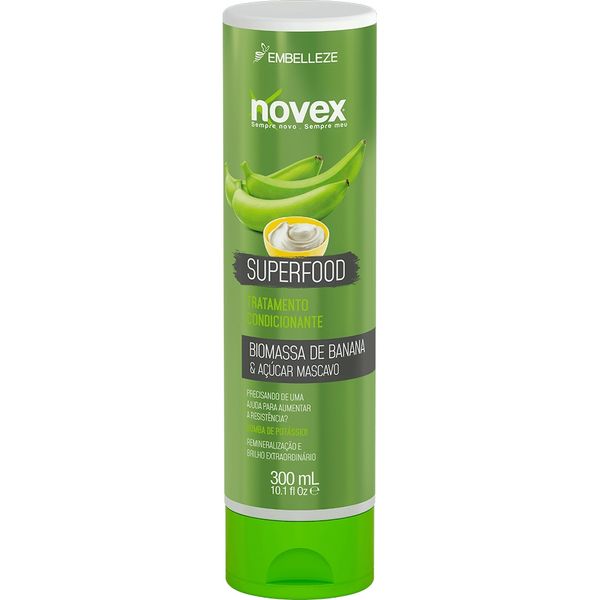 Condicionador Novex Superfood Biomassa de Banana e Açúcar Mascavo 300ml