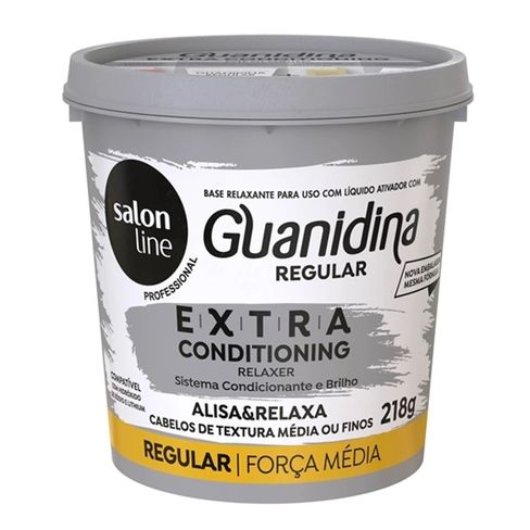 Creme Relaxante Salon Line Extra Guanidina+ Ativador + Neutralizante