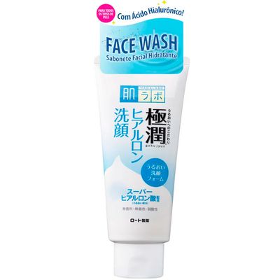 Sabonete Hidratante Facial Hada Labo Gokujyun Face Wash 100g