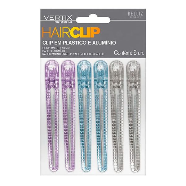 Prendedor Para Cabelo Vertix Base Alumínio - 3030