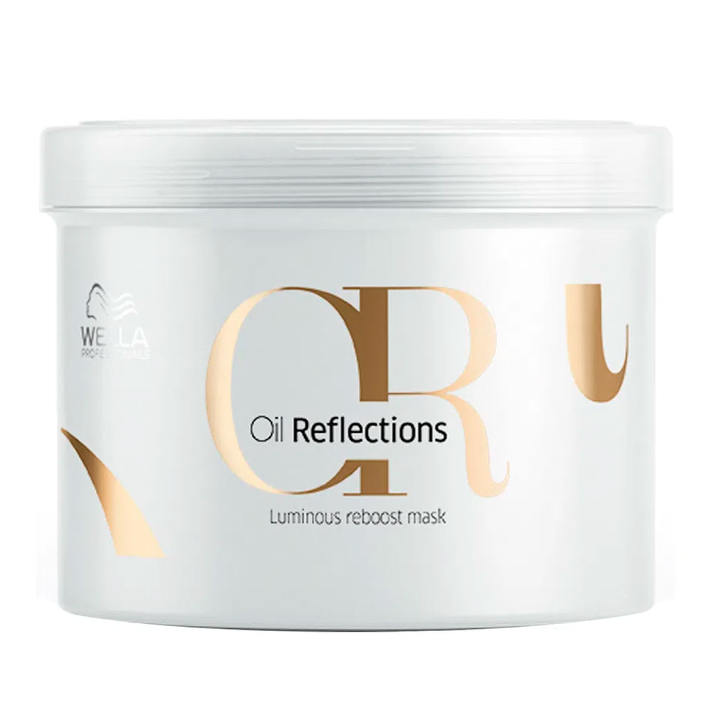 Máscara Capilar Wella Professionals Oil Reflections Luminous Reboost 500ml