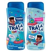 Shampoo + Condicionador Trá lá lá Nutri Kids 480 ml Por R$17,90