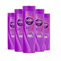 Kit Shampoo Seda Liso Perfeito E Sedoso 325ml - 5 Unidades