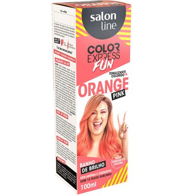 Tintura Tonalizante Salon Line Color Express Fun Orange Pink