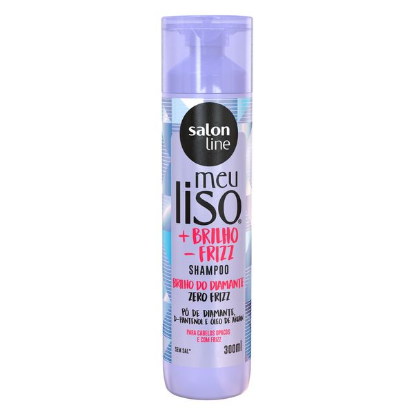 Shampoo Salon Line Meu Liso Brilhante 300ml
