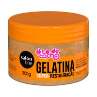 Gelatina Salon Line #To De Cachos Super Restauração 300g