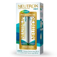 Kit Shampoo 30mll+Condicionador 200ml Neutrox Aqua