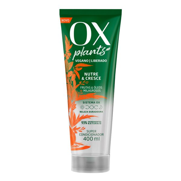 Condicionador OX Plants Super Nutre E Cresce 400ml
