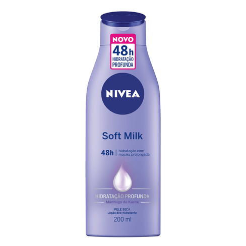 Creme Hidratante Corporal Nívea Body Soft Milk 200ml
