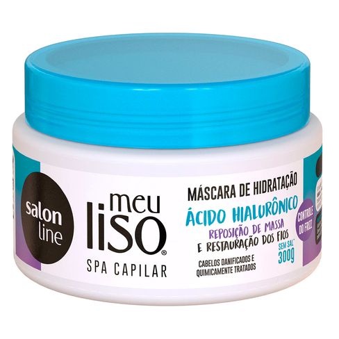 Máscara Capilar Salon Line Meu Liso Spa Ácido Hialurônico 300g