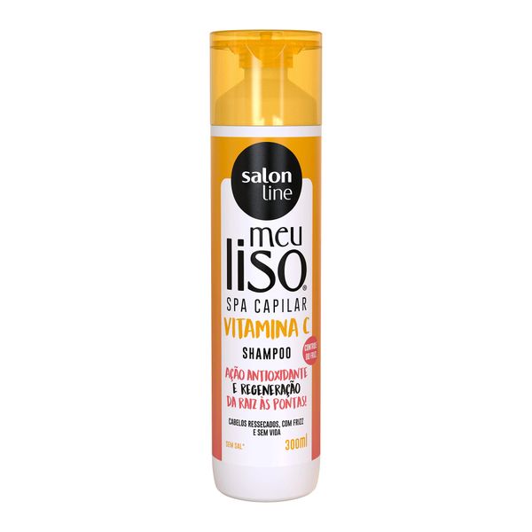 Shampoo Salon Line Meu Liso Vitamina C 300ml