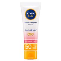 Protetor Solar Facial Nivea Beauty Pele Normal a Seca FPS50 - 50g