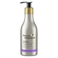 Shampoo  Pré-Tratamento Força Vitamina Cabelos Lisos 300ml