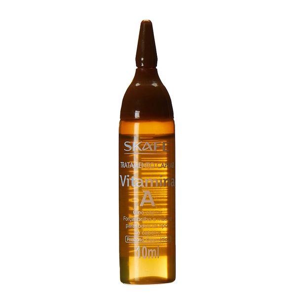 Ampola De Tratamento Óleo De Rícino Skafe 10ml