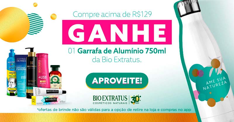 Bio Extratus - Brinde Garrafa