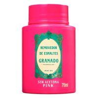 Removedor De Esmalte Granado Pink 75ml