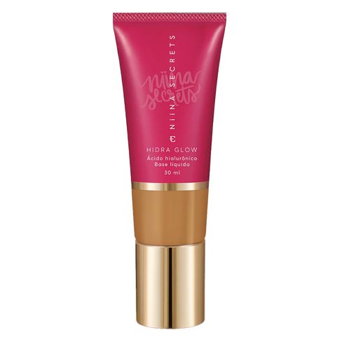 Base Líquida Eudora Niina Secrets Hidra Glow 30ml - Cor 65