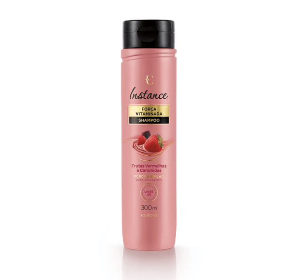 Shampoo Eudora Instance Frutas Vermelhas 300ml