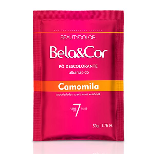 Pó Descolorante Bela & Cor Camomila 50g