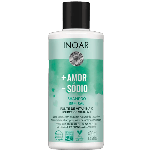 Shampoo Inoar Mais Amor Menos Sódio 400ml