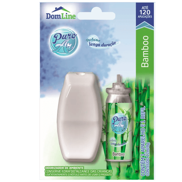 Odorizador Puro Ar Bamboo Aplicador + Refil
