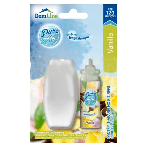 Odorizador Puro Ar Baunilha Aplicador + Refil