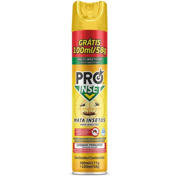 Inseticida Aerosol Pro Inset 400ml