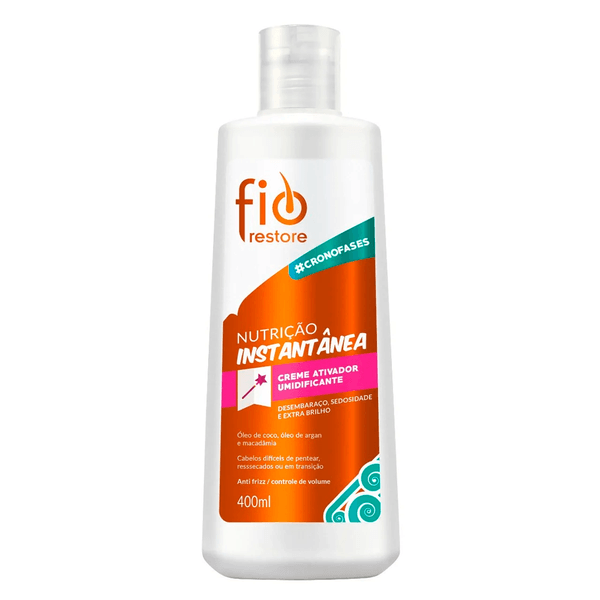Ativador De Cachos Fio Restore Nutrição 400ml