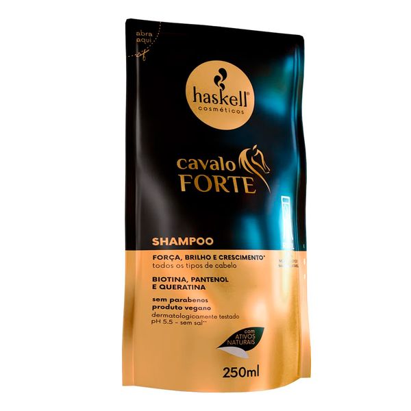 Shampoo Haskell Cavalo Forte Refil 250ml