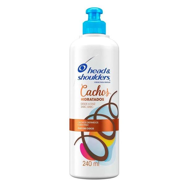 Creme Para Pentear Head Shoulders Cachos Hidratados 240ml