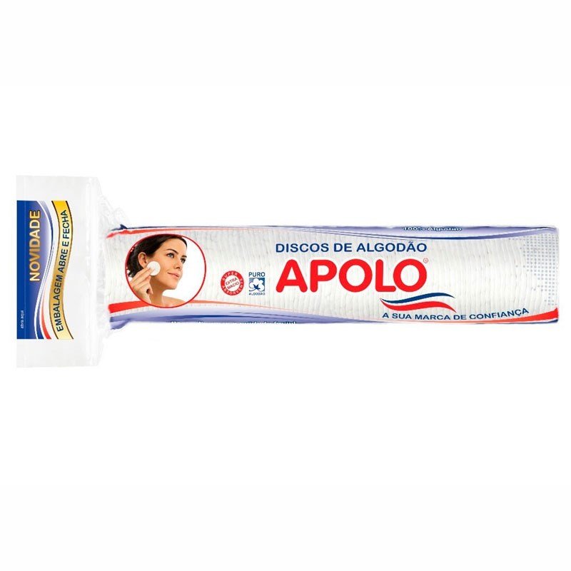 Disco De Algodão Apolo Ziplock 70g