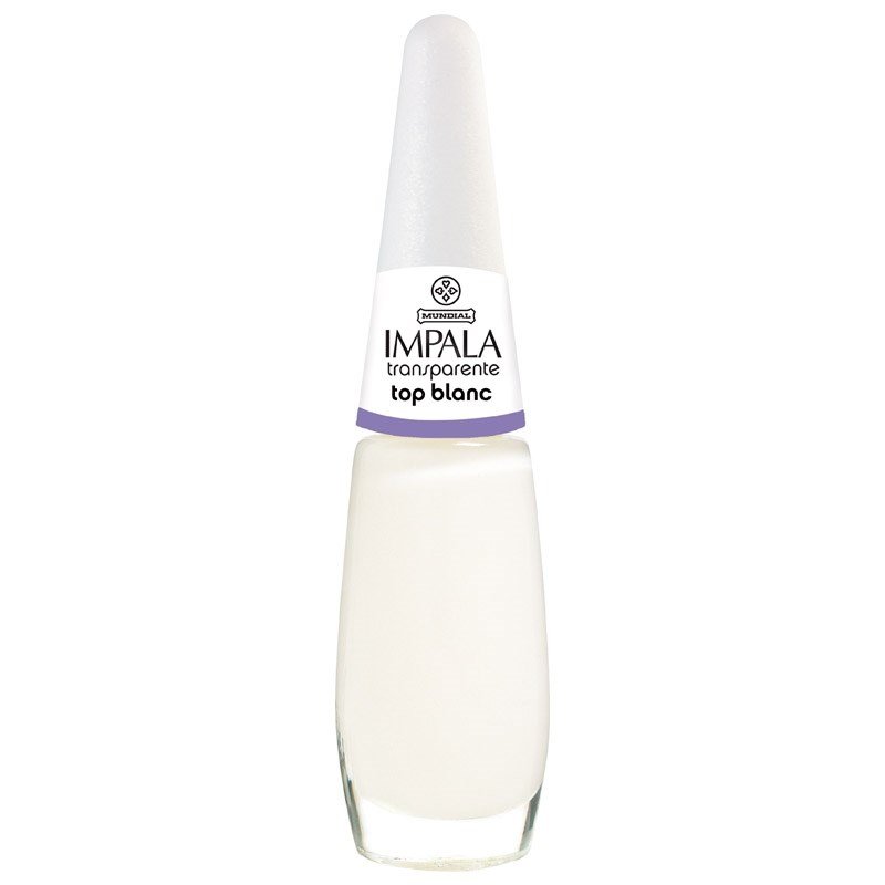 Esmalte Impala Transparente Top Blanck