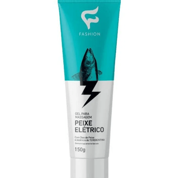 Gel Para Massagem Fashion Peixe Elétrico 150g