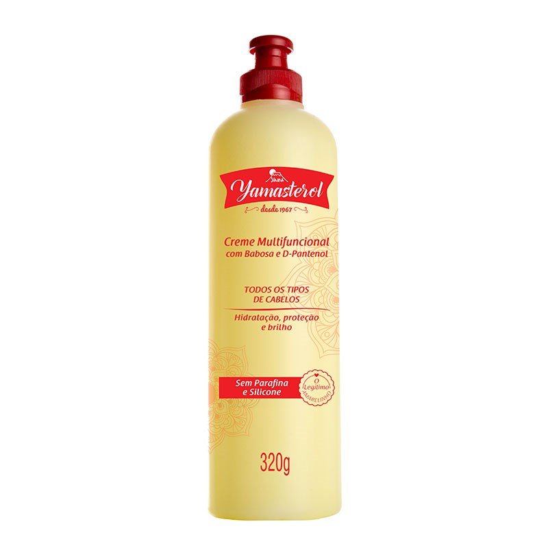 Creme Capilar Yamasterol Babosa 320g