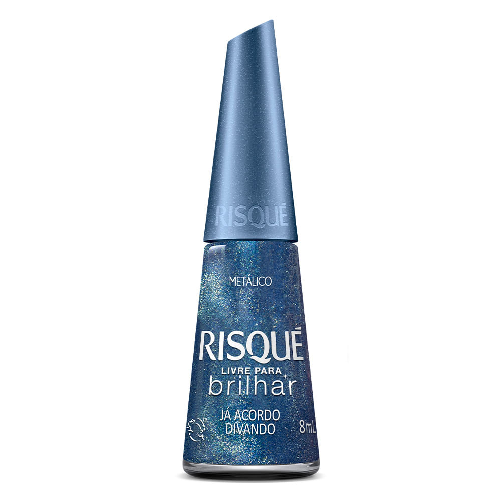 Esmalte Risqué Livre Para Brilhar Já Acordo Divando