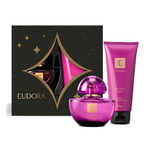 Kit Deo Colônia + Loção Hidratante Eudora Eau De Parfum