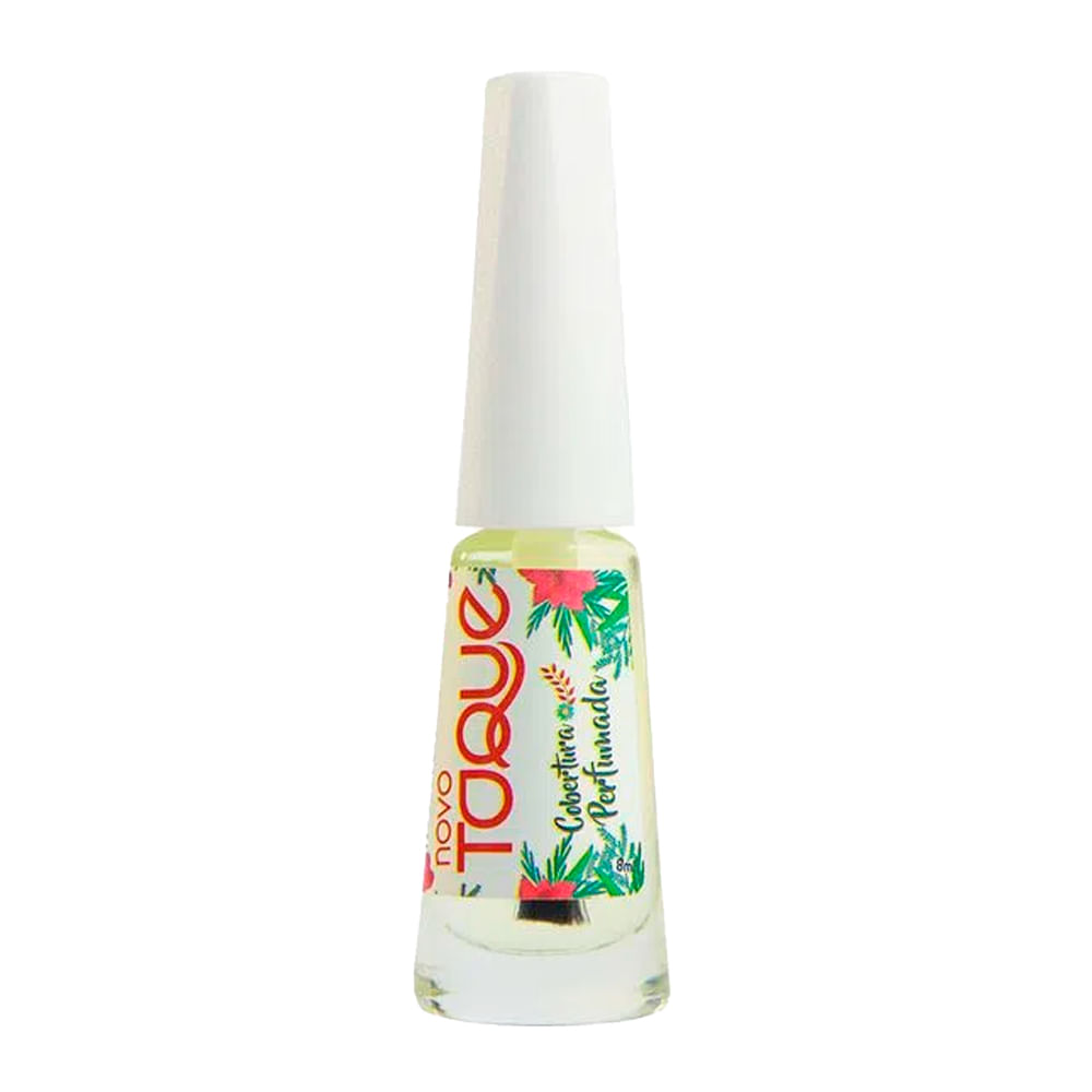 Esmalte Novo Toque Transparente Base Perfumada