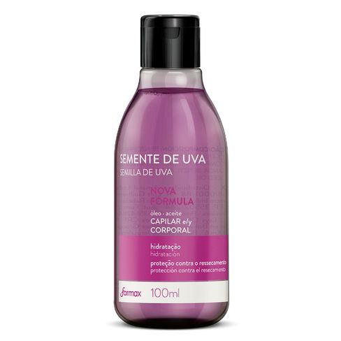 Óleo Capilar e Corporal Farmax Semente de Uva 60ml
