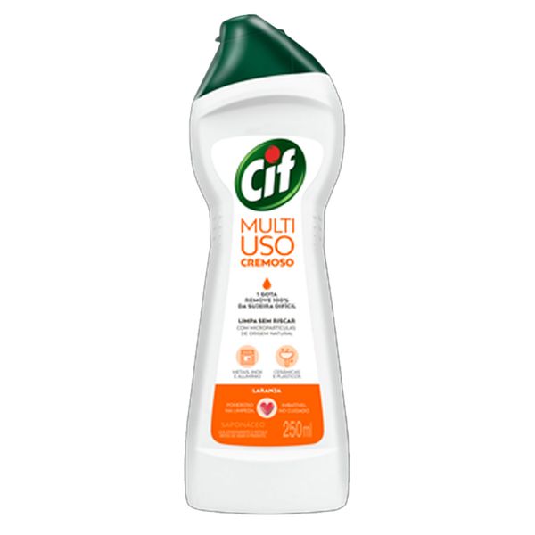 Saponáceo Cremoso Cif Laranja 250ml