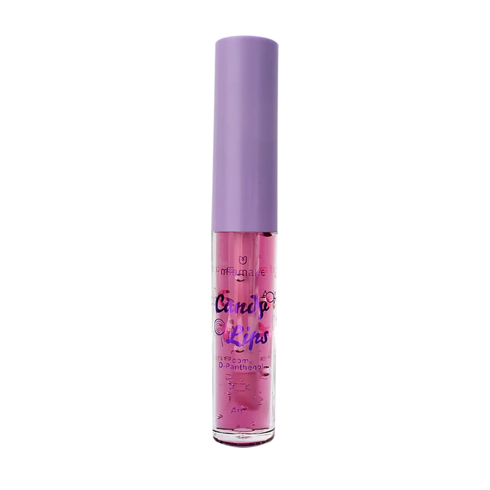 Candy Lips Uva Translúcido - Gloss Labial 4ml