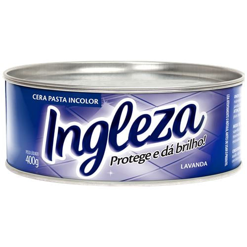 Cera Em Pasta Ingleza Incolor 400g